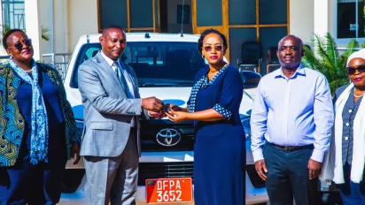 ILO Co Dar Car handling session